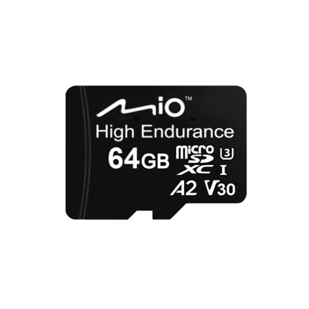 Mio High Endurance | 64 GB | MicroSD | Flash memory class UHS-I – nuotrauka 1