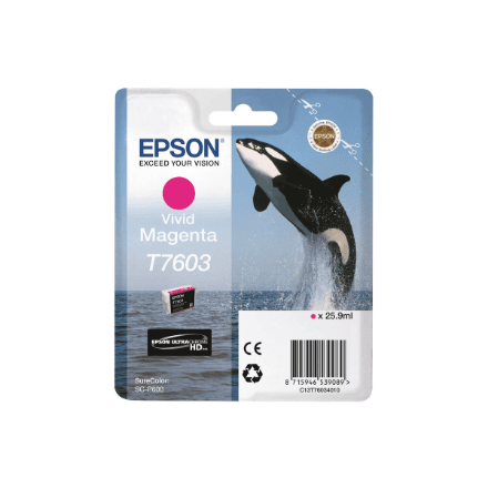 Epson T7603 | Ink Cartridge | Vivid Magenta – nuotrauka 1