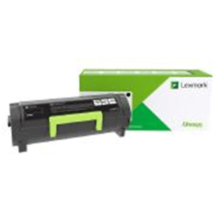 Lexmark 56F2U0E Black Ultra High Yield Corporate Toner Cartridge · Lexmark Ultra High Yield Corporate Toner Cartridge · 56F2U0E Ultra High Yield Corporate Toner Cartridge – nuotrauka 1