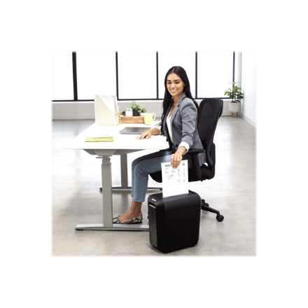 Cross-Cut | LX65 | Black | Paper shredding | Credit cards shredding | Traditional – image 1