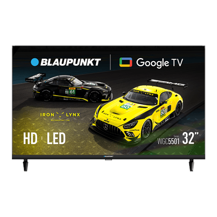 Blaupunkt | LED TV | 32WGC5501S | 32 | Smart TV | Google TV | Black – image 1