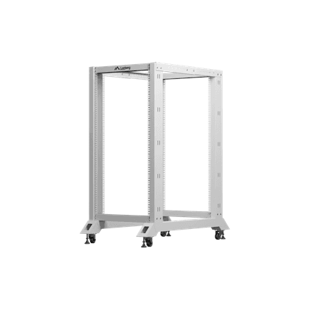 Lanberg Open Rack 19" 22U 600X1000 | OR01-6022-S | Grey – nuotrauka 1