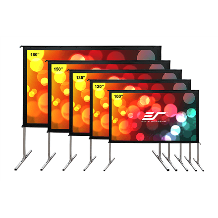 Elite Screens Yard Master 2 Mobile Outdoor screen WV-Dual – nuotrauka 1