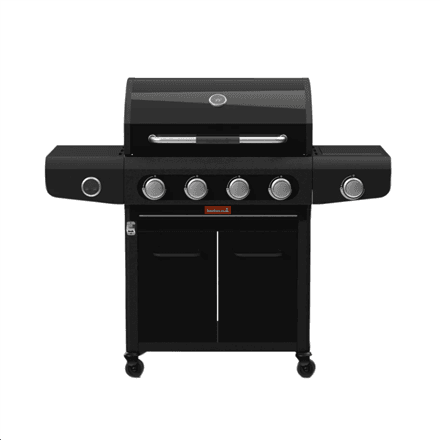 Barbecook Gas Barbecue Siesta 412 Graphite, 132 x 56 x 118 cm | BC-GAS-2073 – nuotrauka 1