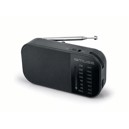 Muse | M-025 R | Portable radio | Black – nuotrauka 1
