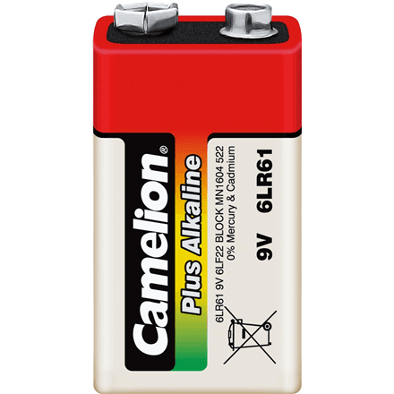 Camelion | 6LR61-SP1 | 9V/6LR61 | Plus Alkaline 6LR61 | 1 pc(s) – nuotrauka 1