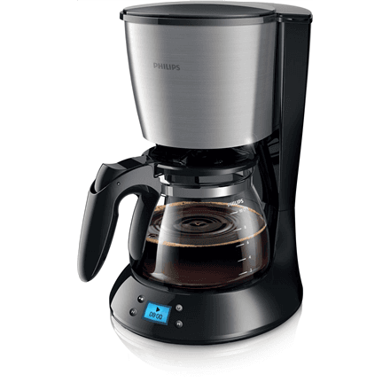 Philips | HD7459/20 | Drip | 1000 W | Stainless steel/Black – image 1