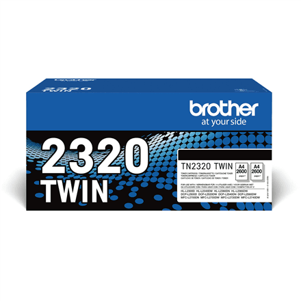 Brother TN2320 | TWIN-pack toner | Black – image 1