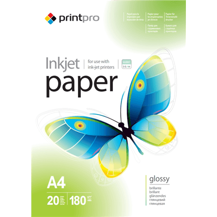 ColorWay PrintPro Photo Paper, 20 sheets | High Glossy | 180 g/m² | A4 – image 1