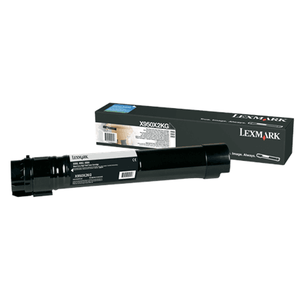 Lexmark X950X2KG | X95x Black Extra High Yield Toner Cartridge (32K) | Cartridge | Black – image 1
