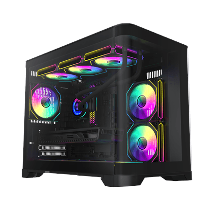 Gamemax Case | HYPE-M BK | ATX – nuotrauka 1