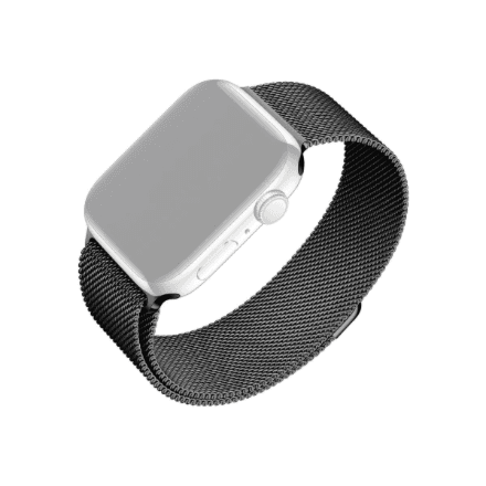 Fixed | Mesh Strap for Apple Watch 38/40/41mm | Black – nuotrauka 1