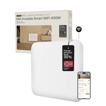 Mill Invisible Smart WiFi Heater · PA400WIFI4 · Panel Heater – image 1