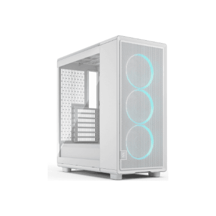 Fractal Design Case | Epoch | White TG RGB Clear Tint | ATX – nuotrauka 1