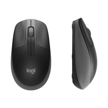 Logitech | Full size Mouse | M190 | Wireless | USB | Charcoal – nuotrauka 1
