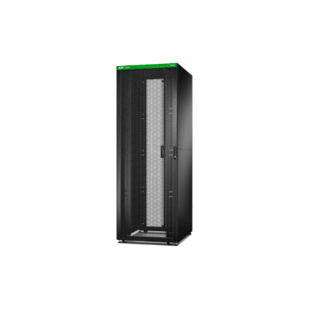 APC Easy Rack 800mm/48U/1000mm with Roof, Side panel,castors,feet and 4 Brackets, No Bottom, black | Schneider Electric – nuotrauka 1