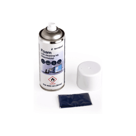 Gembird Foam LCD Cleaning Kit | CK-LCD-08 | Foam Cleaner for LCD / TFT screens | 400 ml – image 1