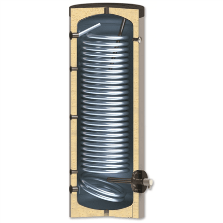Sunsystem | Enameled Water Heater 300L with Heat Exchanger 3.3 m – image 1