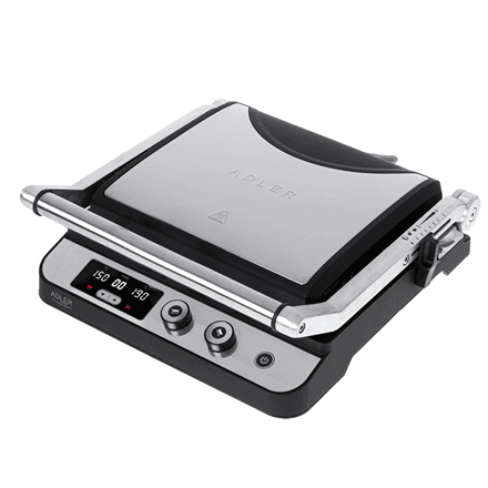 Adler | Electric Grill | AD 3059 | Table | 3000 W | Stainless steel/Black – nuotrauka 1