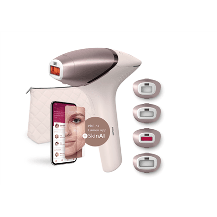 Philips IPL Hair Removal Device with SenseIQ · BRI977/00 Lumea 9900 Series · Bulb lifetime (flashes) 450.000 – image 1