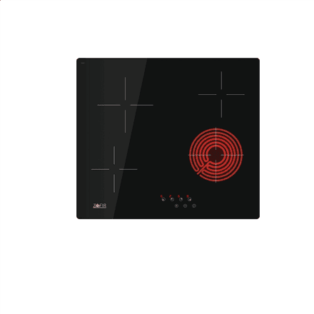 CATA Hob | VMTZ 64 | Vitroceramic | Number of burners/cooking zones 4 | Touch | Black – nuotrauka 1