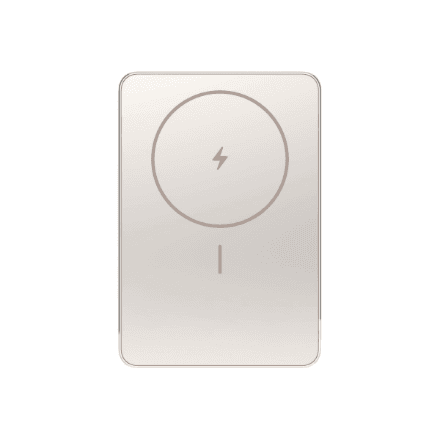 Xiaomi Super Slim Magnetic Power Bank 5000 | 5000 mAh | Gold – nuotrauka 1