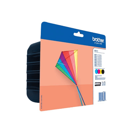 Brother LC223 | Ink Cartridge | Black, Cyan, Magenta, Yellow – image 1