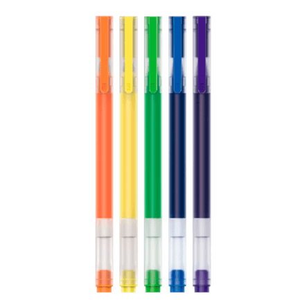 Xiaomi | High-capacity Gel Pen (5-pack) – nuotrauka 1