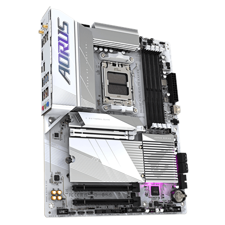 Gigabyte B650E A ELITE X ICE · Processor family AMD · Processor socket AM5 – nuotrauka 1