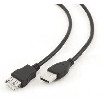 Cablexpert | USB 2.0 A-plug A-socket | USB-A to USB-A – nuotrauka 1