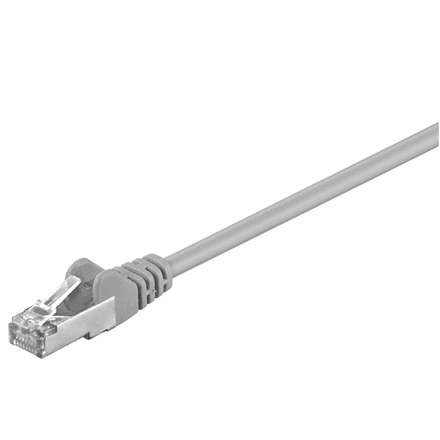 Goobay | CAT 5e patchcable 50126, F/UTP | Grey RJ45 male (8P8C) | RJ45 male (8P8C) – nuotrauka 1