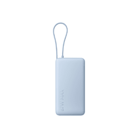 Xiaomi 67W Power Bank 20000 (Integrated Cable) | 20000 mAh | Ice Blue – image 1