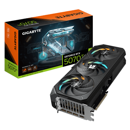 Gigabyte GeForce RTX 5070 Ti GAMING OC 16G · NVIDIA · 16 GB – image 1