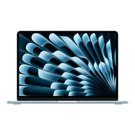 Apple MacBook Air 13" Apple M5 10C CPU, 10C GPU/24GB/1TB SSD/Sky Blue/SWE | Apple – nuotrauka 1