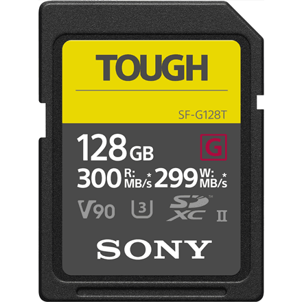 Sony | Tough Memory Card | UHS-II | 128 GB | SDXC | Flash memory class 10 – image 1