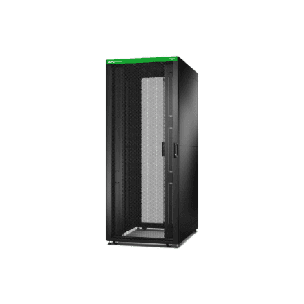 APC Easy Rack 800mm/42U/1200mm with Roof, Side panel,castors,feet and 4 Brackets, No Bottom, black | Schneider Electric – image 1