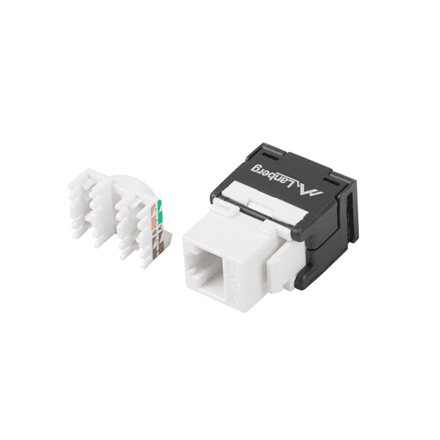 Lanberg | Keystone Toolless Module RJ45 to LSA CAT.5E, UTP 180° | KSU5-2000 – nuotrauka 1