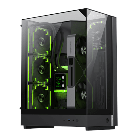 Gamemax Case | T20 BK | M-ATX – nuotrauka 1