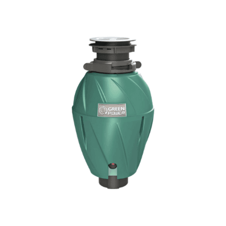 Elleci | Food waste disposers | TDH00500 | 375 W | 1070 ml | 2800 RPM | Green – image 1