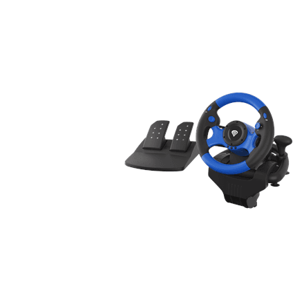Genesis | Driving Wheel | Seaborg 350 | Blue/Black | Game racing wheel – image 1