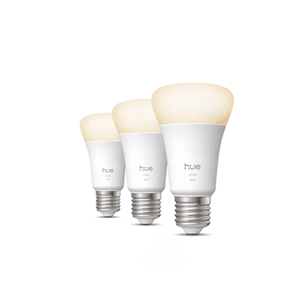 Philips Hue W 810 A60 3P EU | E27 | 7 W | Soft white light – image 1