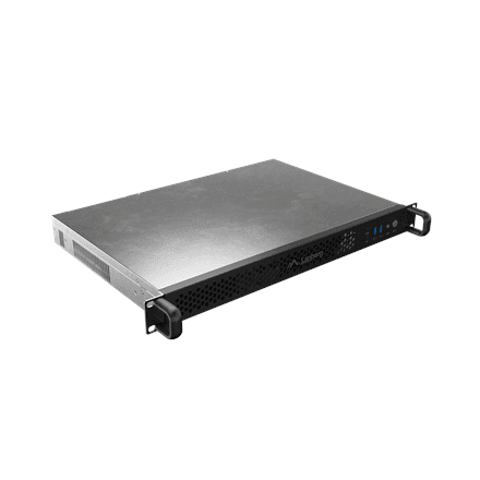 Lanberg Rackmount server chassis ITX 300/10 19"/1U | SC01-3001-10B | Black – nuotrauka 1