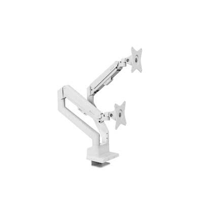 Arozzi Desk Mount Neo Duo - Gas Spring Monitor Arm AZ-ALZARE-NEO-DUO-WT – image 1