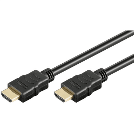 Goobay 61159 HDMI High Speed Cable with Ethernet | HDMI | 2 m – image 1
