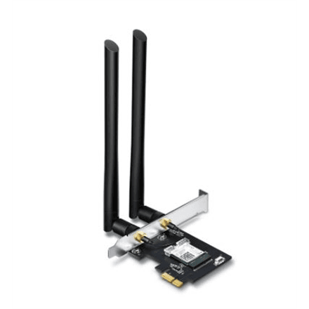 TP-LINK Archer T5E Wi-Fi Bluetooth 4.2 PCI Express Adapter 2.4GHz/5GHz, 802.11ac, 300+867 Mbps, 2xDetachable External antennas – nuotrauka 1