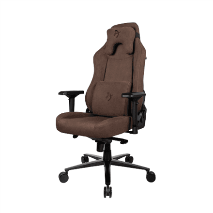 Arozzi Fabric Gaming Chair Vernazza Supersoft Brown – image 1