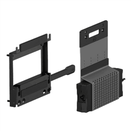 Dell | OptiPlex Micro and Thin Client VESA Mount w/Adapter Bracket | Black – image 1