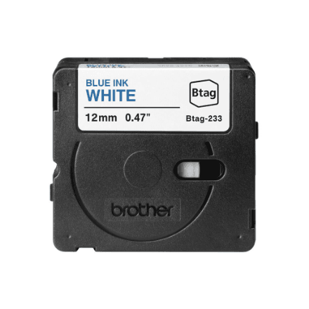 Brother BTAG-233 | Blue on White | Btag – image 1