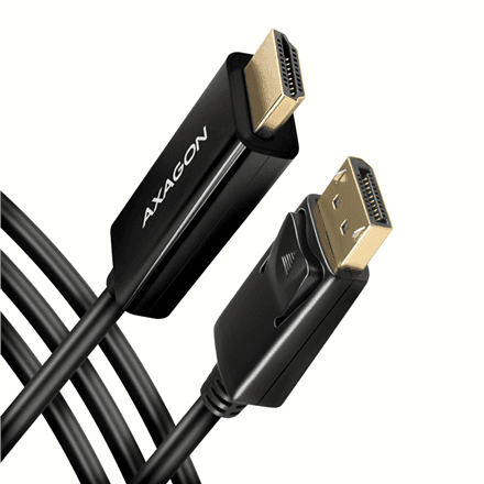 AXAGON | Active cable | DisplayPort to HDMI | 1.8 m – nuotrauka 1