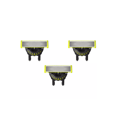 Philips | Replaceable blade (3 pcs) | QP430/50 OneBlade | Black/Green – nuotrauka 1